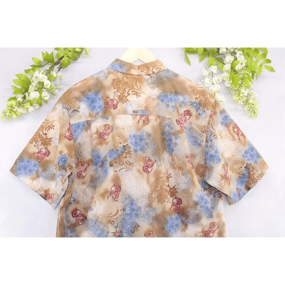 The North Face Men's Shirt Wild Horses Retro Revival Short Sleeve Sz M NEW